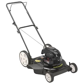 Poulan PO550N22SH 22-inch 550 Series Briggs & Stratton Gas Powered Side Discharge/Mulch Lawn Mower With High Rear Wheels
