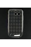 Premium Crystal Skin Case for Samsung R360 Freeform II / Smoke Checker
