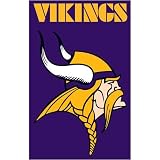 Minnesota Vikings Applique Banner Flag