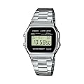 Casio - A158WEA-1EF - Montre Homme - Quartz Digitale - Alarme / Chronom�tre / Eclairage - Bracelet Acier Inoxydable Argent