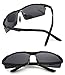 Ronsou Men Sport Al-Mg Alloy Frame Polarized Sunglasses Fashion Driving eyewear