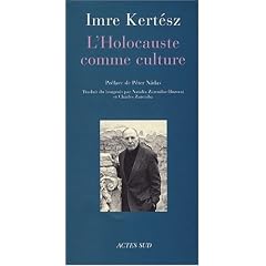 L'Holocauste comme culture : Discours et essais