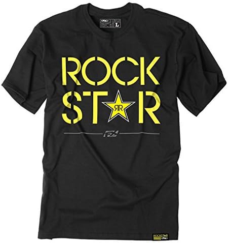 Factory Effex(18-87622 Rockstar Duplex T-Shirt (Black, Medium)