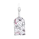 Bombay Duck Boutique Shoe Print Luggage Tag - Spotty