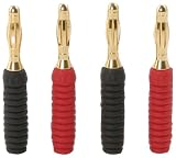 MONSTER MT M-H MKII Monster Tips Banana Extra Thick Speaker Cable Connectors
