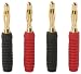 MONSTER MT M-H MKII Monster Tips Banana Extra Thick Speaker Cable Connectors