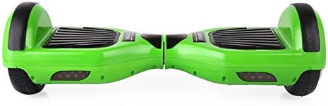 SUOKU Lighting Auto Two-wheel Smart Self Balancing Scooters Drifting Board Skateboard Electric Unicycle for Kids & Adults (Green)