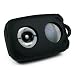 Black Silicone Skin Case Cover for Creative Labs Zen Stone Plus Speaker 2gb & 4gb + Neck Lanyard