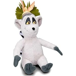 Madagascar Full-O-Beans Plush King Julien Hooga Loo Favorite Characters by 