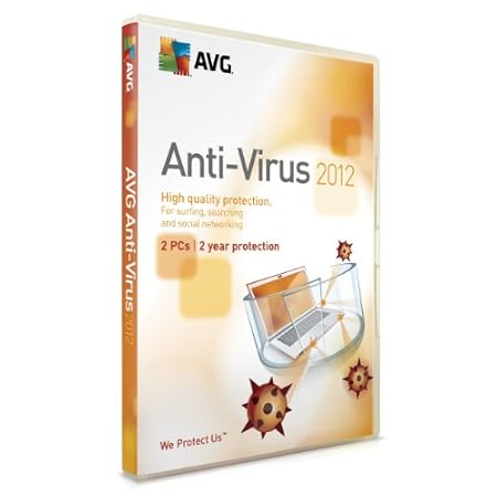AVG Anti Virus 2012 2 PC, 2 Year Licence (PC)