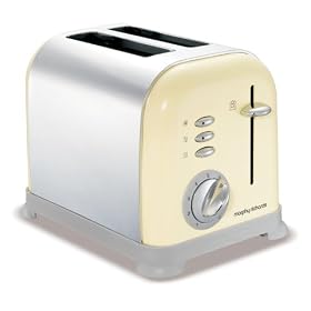 Morphy Richards Accents Collections Cream 2 Slice Toaster 44098 Cream