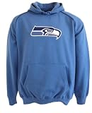 Seattle Seahawks NFL Womens Dazzle Trim Hoodie, Hooded Fleece Jacket, White (Large)