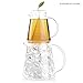 Tea Forte Tea Over Ice White Ginger Pear Premium Organic Caffeinated White Iced Tea Blend, 5 Count Individually Wrapped Handcrafted Pyramid Infuser Tea Bags, Each Steeps 24 oz.