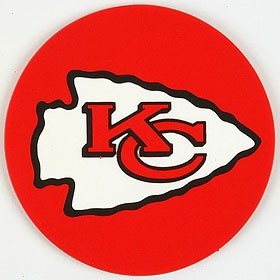 Kansas City Chiefs Coaster Set - 4 Pack