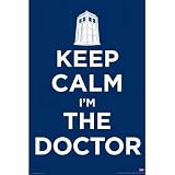 (24x36) Doctor Who - Keep Calm Im the Doctor TV Poster