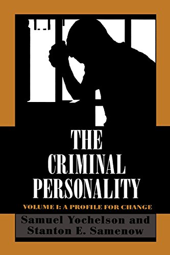 the criminal personality a profile for change