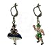  Alpenflustern Earrings Girl and Boy (coloured) - Traditional Bavarian Oktoberfest Earrings for Dirndl