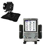 Gomadic for the PalmOne palm Treo 90 - PalmOne Treo 90 Car Bean Bag Dash & Windshield Holder - Gomadic Brand