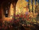 Twilight Courtyard by Philip Craig 36 