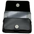 Original MTT Quertasche fuer / Apple iPhone 4 - 4 S / Horizontal Tasche Ledertasche Handytasche Etui mit Clip und Sicherheitsschlaufe* Spezielle Anfertigung