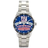 New York Giants NFL Mens "Coaches Series" Super Bowl 42 Watch