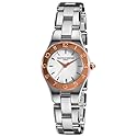 Baume & Mercier Women's 10014 Linea Silver Dial Two Tone Watch