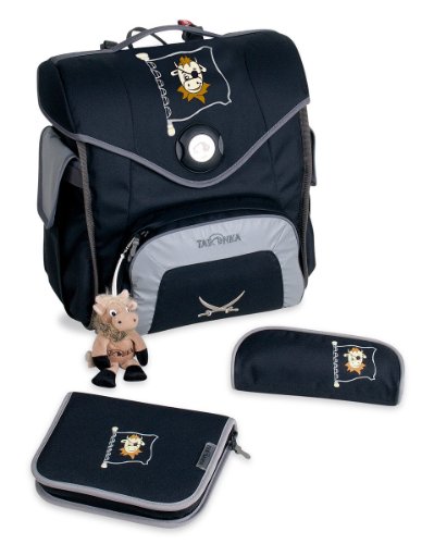 Tatonka Kinder Schulranzen Starter Set, black pirat, 34x32x18, 1848 Tatonka Kinder Schulranzen Starter Set, black pirat, 34x32x18, 1848