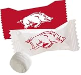 Hospitality Sports Mints Arkansas Razorbacks, 7-Ounce Bags (Pack of 12)