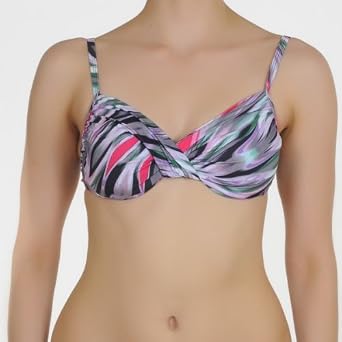 Kenneth Cole Light As A Feather Top D Cup Underwire Swimsuit (Multiple Sizes)