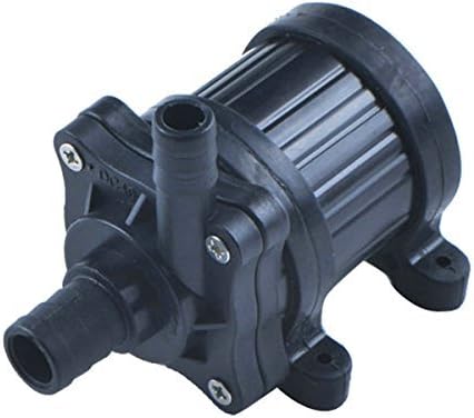 ZKSJ DC 12V 1.1A 13.2W Brushless Magnetic Drive Centrifugal Submersible Oil Water Pump 500L/H 5M/16ft DC40E-1250 by ZKSJ