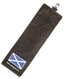 Trifold Golf Bag Towel - Scotland Flag