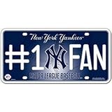 New York Yankees License Plate - #1 Fan
