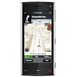 Nokia X6 Navi Smartphone (8,1 cm (3,2 Zoll) Display, Touchscreen,  5 Megapixel Kamera, 16GB Interne Speicher) wei�von "Nokia"