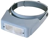 OPTIVISOR LX OPTICAL ACRYLIC BINOCULAR MAGNIFIER-LENSPLATE #7 MAGNIFIES 2.75X AT 6