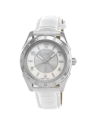 JBW Womens J6261LF Giana Unique Monotone Leather Diamond Watch