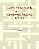 View Book 'Webster's English to Norwegian Crossword Puzzles: Level 1'