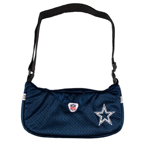 NFL Dallas Cowboys Jersey Team Purse, 12 x 3 x 7-Inch, Navy