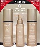 Nioxin Smoothing Actives Starter Kit - For Early Stages of Thin-Looking, Unruly Textured, Non-Chemically Enhanced Hair 6 Piece Set