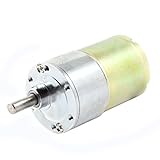 uxcell DCギヤモータ　ギアボックスモーター　高トルク永久磁石　DC 24V 0.33A 8.6kg.cm　200 RPM