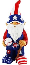 Forever Collectibles MLB Chicago Cubs Patriotic Gnome