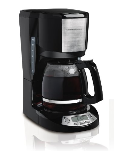 Hamilton Beach 49611 12 Cup Coffeemaker with Digital Clock Hamilton Beach 49611 12 Cup Coffeemaker with Digital Clock