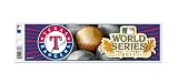 MLB Texas Rangers 2011 American League Champions Bumper Sticker