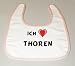 Baby Latz mit Ich liebe Thoren