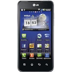 LG P990 OPTIMUS Speed Dual-Core Smartphone (10,16cm (4 Zoll) Touchscreen, Android 2.2, 8 MP Full-HD Video, Nvidia Tegra 2, 3.5mm Buchse, HDMI, GPS)  braun