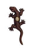 Brass Gecko Doorbell in Oil Rubbed Bronze Finish
