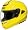 Shoei Helmet MULTITEC BRILLIANT YELLOW Size Large