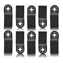 Universal Wood Cutting Oscillating Saw Blade 10 Pack