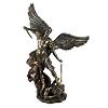 St. Michael The Archangel Bronze Look Statue Saint