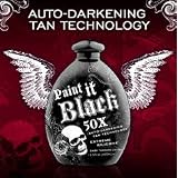 NEW Paint It Black 50X Auto-Darkening Dark Tanning Lotion - 13.5oz
