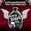 Millenium Tanning New Paint It Black Auto-darkening Dark Tanning Lotion, 50X, 13.5 Ounce